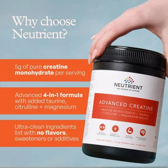 Neutrient Advanced Creatine Powder 515g