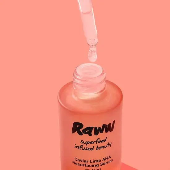 RAWW Cosmetics AHA Caviar Lime Resurfacing Serum 30ml