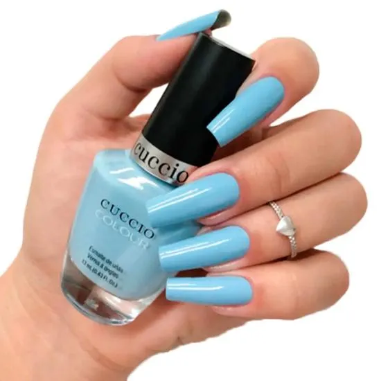 Cuccio Nail Polish Under A Blue Moon Blue