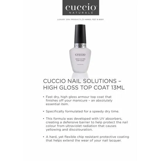 Cuccio Nail Solutions Base Coat 13ml