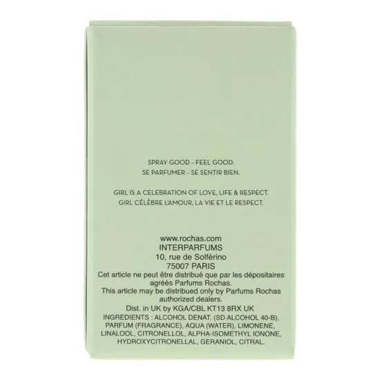 Rochas Girl Eau De Toilette 4.5ml