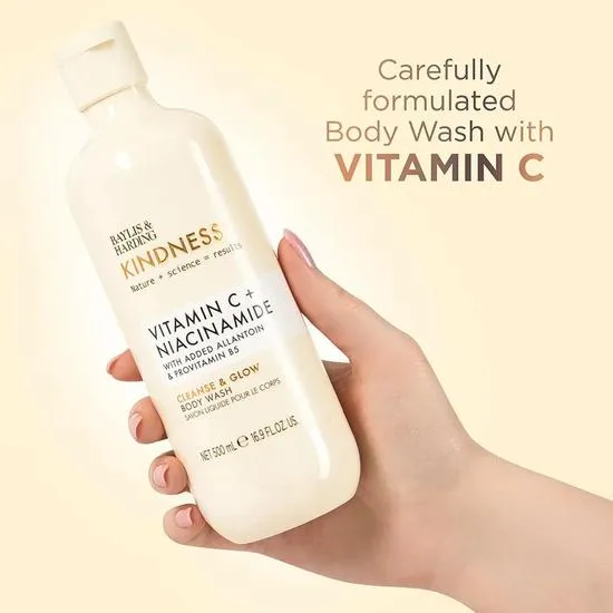 Baylis & Harding Kindness Vitamin C Niacinamide Body Wash 500ml