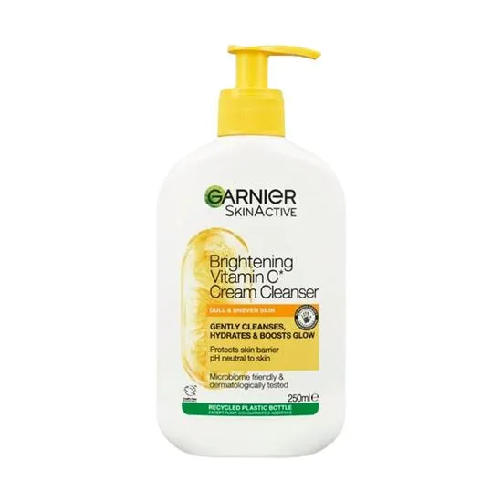 Garnier Brightening Vitamin C Cream Cleanser 250ml
