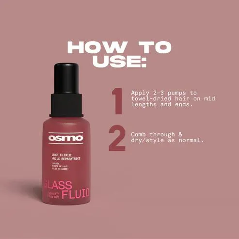 Osmo Glass Fluid Luxe-Enhancing Hair Oil 50ml