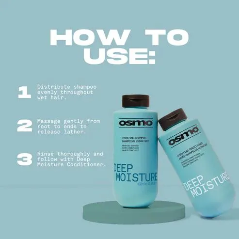 Osmo Deep Moisture Hydrating Shampoo 100ml