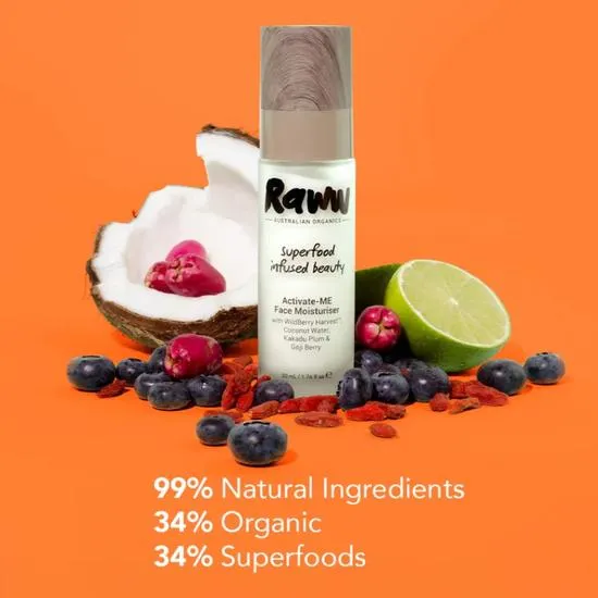 RAWW Cosmetics Raww Activate-me Face Moisturiser 50ml