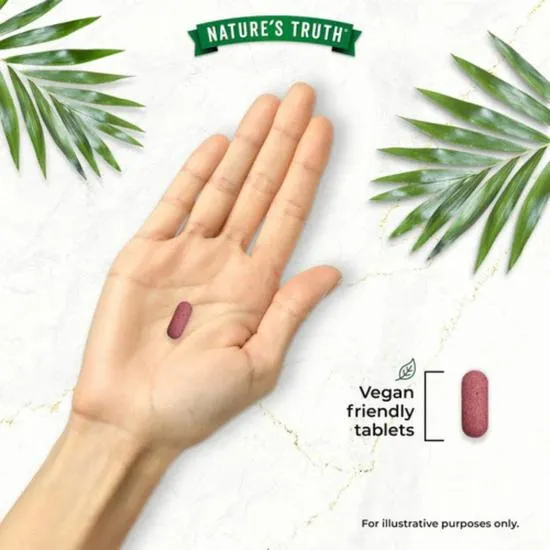 Nature's Truth Beetroot Extract 3000mg Tablets 60 Tablets