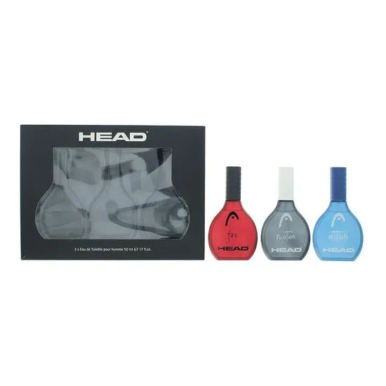 Head Men Eau De Toilette Attitude, Fire, Motion Gift 50ml