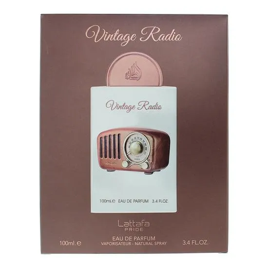 Lattafa Vintage Radio Eau De Parfum 100ml