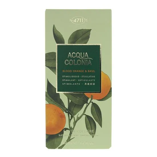 4711 Acqua Colonia Blood Orange & Basil Eau De Cologne 50ml