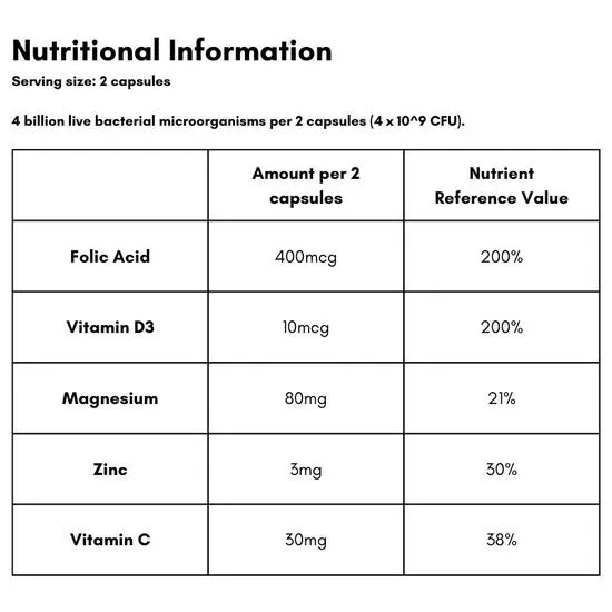 Bio-Kult Pregnea Capsules 60 Capsules