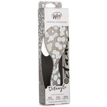 Wet Brush Original Detangler Groovy Disco Silver Hair Brush 1pc