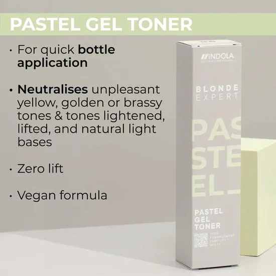 Indola Profession Blonde Expert Pastel Gel Toner G.11 Aquatic Green