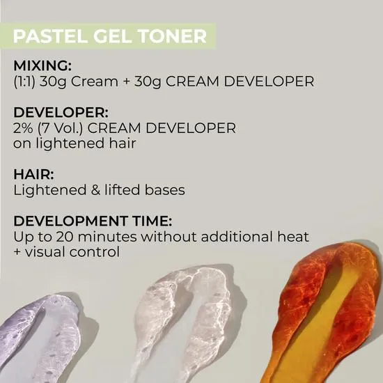 Indola Profession Blonde Expert Pastel Gel Toner G.11 Aquatic Green