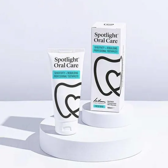 Spotlight Sensitivity + Rebuilding Professional Toothpaste