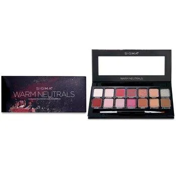 Sigma Beauty Warm Neutrals Eyeshadow Palette 7 Shades