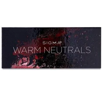 Sigma Beauty Warm Neutrals Eyeshadow Palette 7 Shades