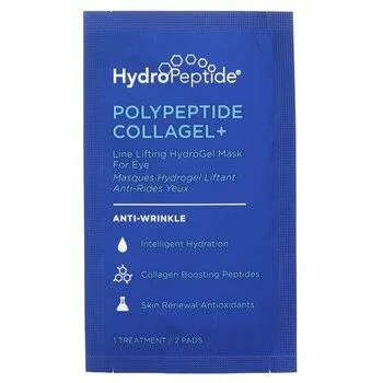 HydroPeptide PolyPeptide Collagel+ Mask For Eyes Pack of 8
