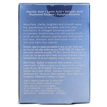 HydroPeptide 5x Power Peel Daily Resurfacing Pads x 30