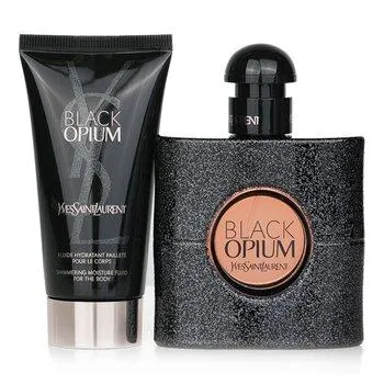 Yves Saint Laurent Black Opium Gift Set 50ml Eau De Parfum + 50ml Body Lotion
