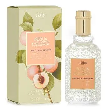 4711 Acqua Colonia White Peach & Coriander Eau De Cologne 50ml