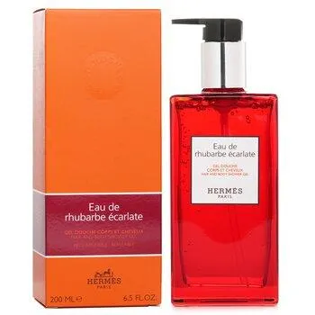 Hermès Eau De Rhubarbe Ecarlate Hair & Body Shower Gel 200ml