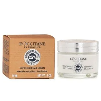 L'Occitane Shea Butter Ultra Rich Face Cream 50ml