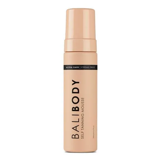 Bali Body Ultra Dark Self Tanning Mousse Easy to apply, fast drying & lightweight