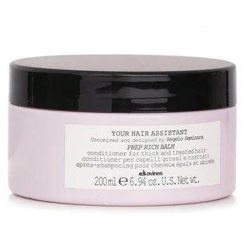 Davines Your Hair Assistant Prep Rich Balm Conditioner 200ml