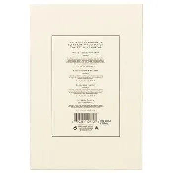 Jo Malone London White Moss & Snowdrop Scent Pairing Collection 4pcs