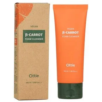 Ottie Vegan Beta-Carrot Foam Cleanser 100ml