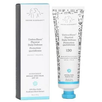 Drunk Elephant Umbra Sheer Physical Daily Defence Protection SPF 30 90ml