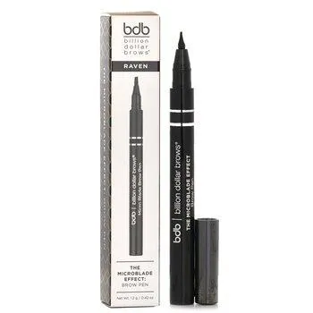 Billion Dollar Brows The Microblade Effect Brow Pen Raven