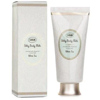 Sabon Silky Body Milk White Tea 200ml