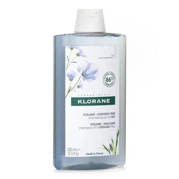 Klorane Shampoo With Organic Flax 400ml