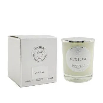 Nicolai Scented Candle Musc Blanc 190g