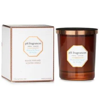 pH fragrances Scented Candle Mistral & Fleur De Vichy 180g