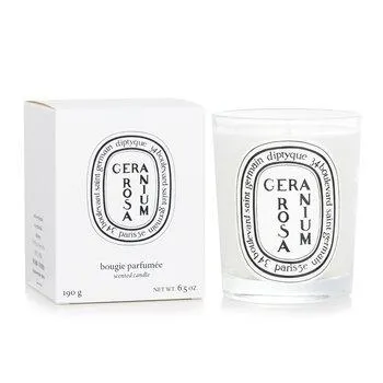 Diptyque Scented Candle Geranium Rosa 190g