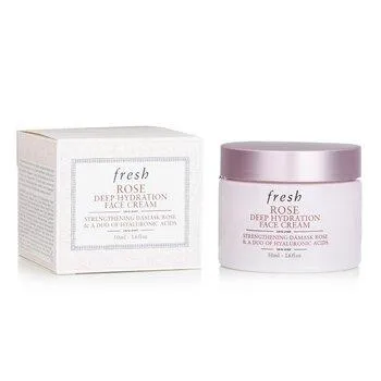 Fresh Rose Deep Hydration Face Cream Normal To Dry Skin Types 50ml