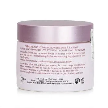 Fresh Rose Deep Hydration Face Cream Normal To Dry Skin Types 50ml