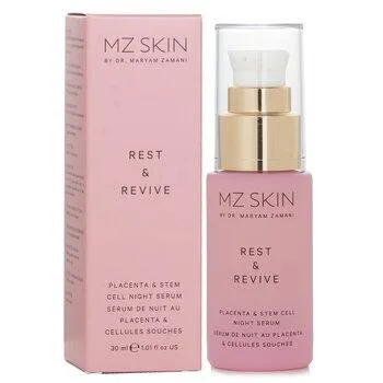 MZ Skin Rest & Revive Restorative Placenta & Stem Cell Night Serum 30ml