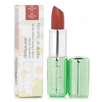 Clinique Pop Longwear Lipstick Satin 37 Peppermint Pop