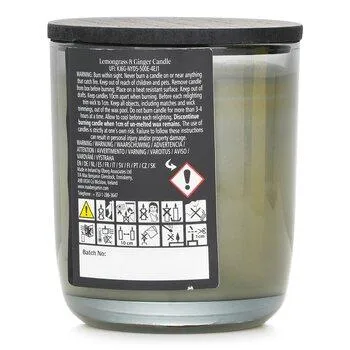Max Benjamin Natural Wax Candle Lemongrass & Ginger 210g