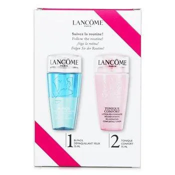 Lancôme My Cleansing Must-Haves Set: Bi-Facil 75ml + Confort Tonique 75ml 2pcs