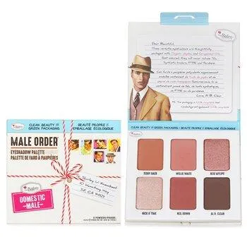 theBalm Male Order Eyeshadow Palette Domestic Male