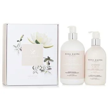 Acca Kappa Jasmine & Water Lily Body Care Gift Set: 2pcs