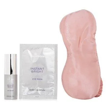 Skin Medica Instant Bright Eye Essentials Set: Instant Bright Eye Cream + Instant Bright Eye Masks + Sleep Mask 1pc 3pc
