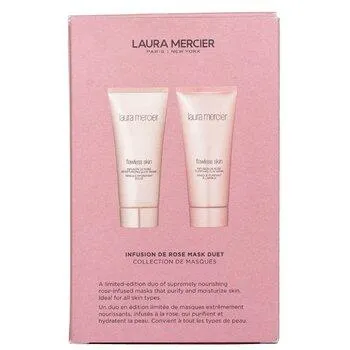 Laura Mercier Infusion De Rose Mask Duet Set 2x 75g