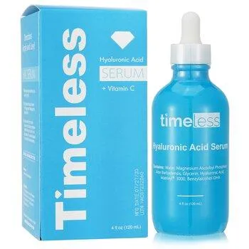 Timeless Skin Care Hyaluronic Acid Serum + Vitamin C 120ml