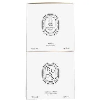 Diptyque Hourglass Diffuser Roses 75ml